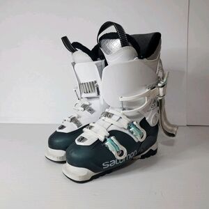 Salomon QST Access R70 W White and Teal Ski Boots 24-24.5